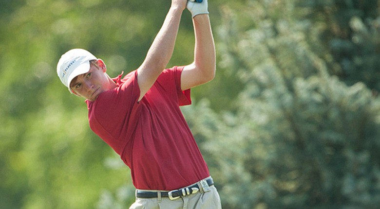 Alabama freshman Robby Shelton shot an even-par 72 in the first round of the Southern Highlands Collegiate Masters.