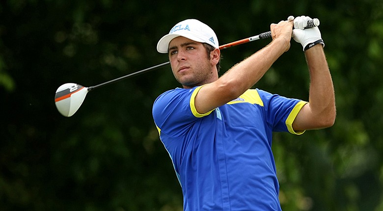 UCLA's Jonathan Garrick is two-shots back heading into the final round of the Southern Highlands Collegiate Masters.