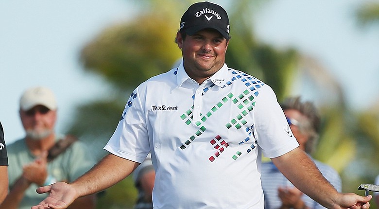 Patrick Reed during the second round of the WGC-Cadillac Championship.