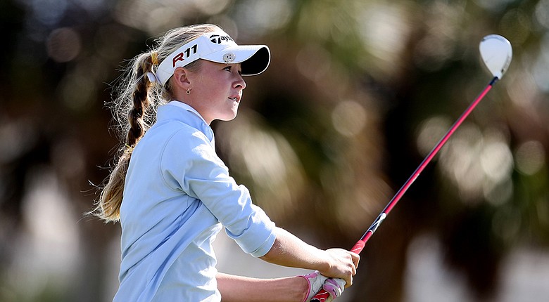 Nelly Korda, 15, won the 2014 Kathy Whitworth Invitational in a playoff.