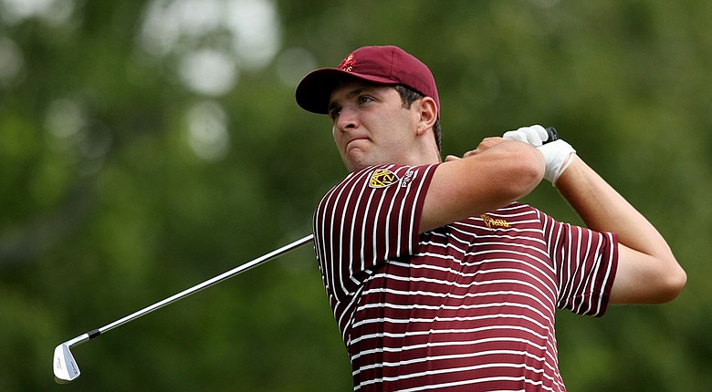Arizona State sophomore leads the Thunderbird Invitational after the second round.