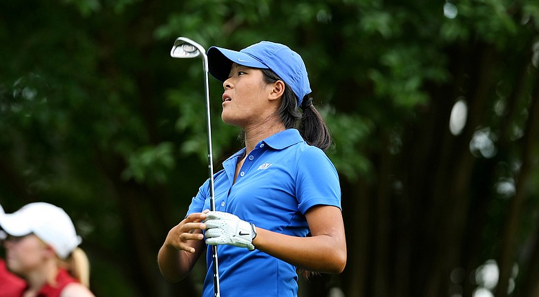Duke sophomore Celina Boutier took medalist honors at the Bryan National Collegiate.