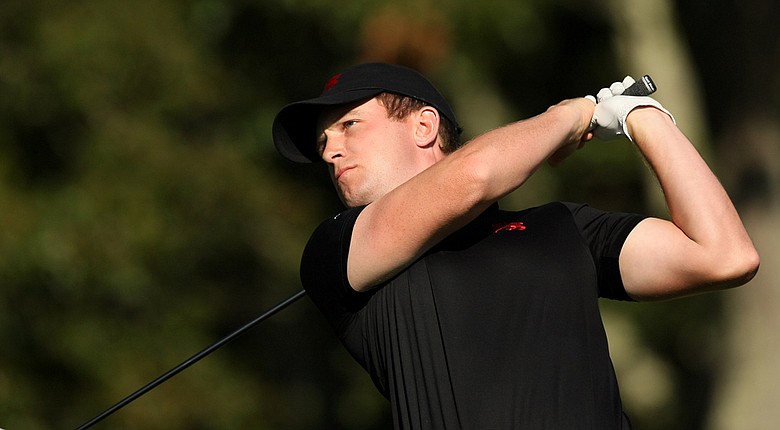 Garrick Porteous, shown here during the 2013 Walker Cup, won the Georgia Cup on April 2 by defeating Matt Fitzpatrick, 3 and 2.