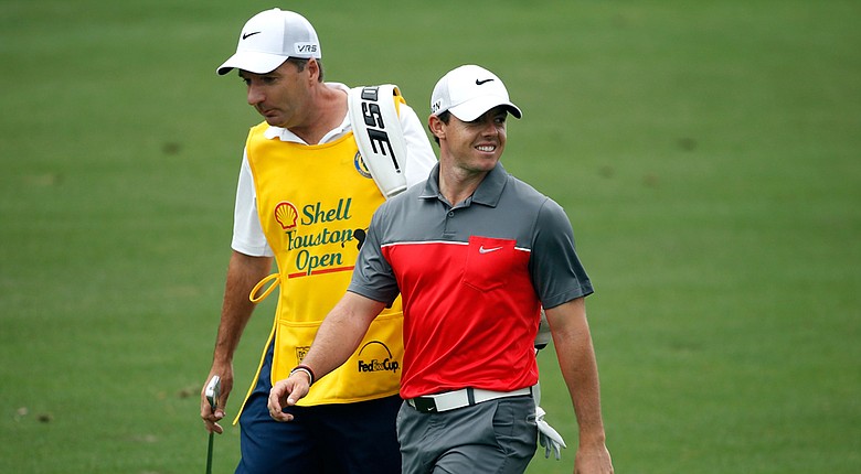 Rory McIlroy during the first round of the Shell Houston Open.