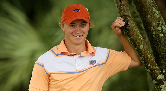 Florida junior Eric Banks won the 2014 David Toms Award.