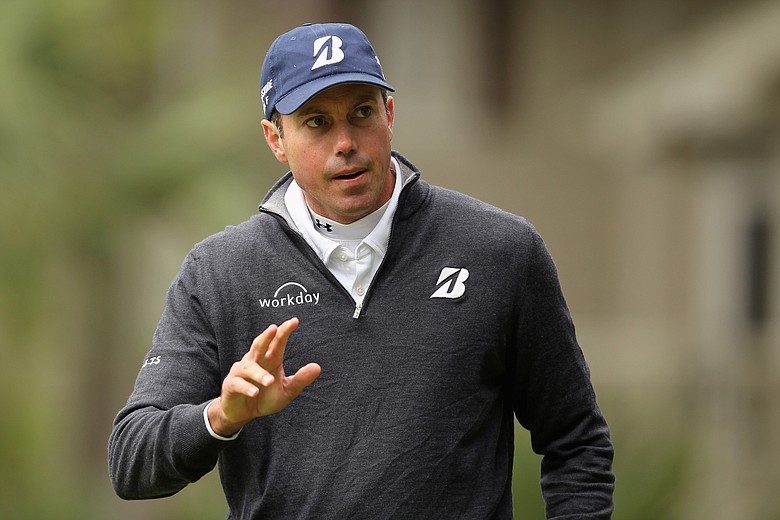 Matt Kuchar during the 2014 RBC Heritage at Harbour Town Golf Links.