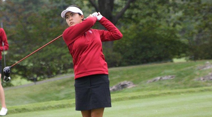Tiffany Lim and the Harvard women's golf team won the 2014 Ivy League Championship.