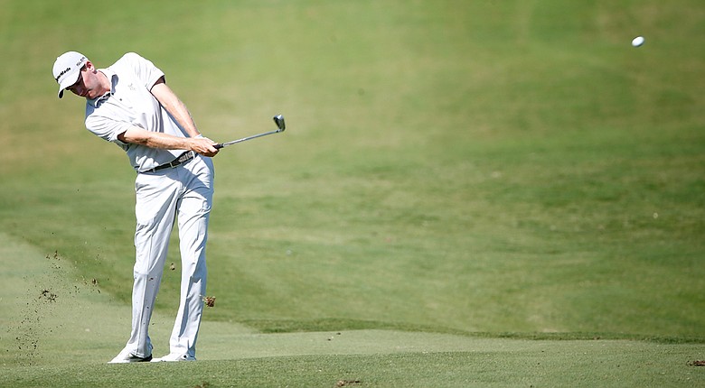Brendon Todd during the second round of the HP Byron Nelson Championship.