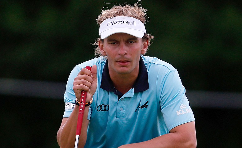 Joost Luiten during the third round of the Lyoness Open at Diamond Country Club in Atzenbrugg, Austria.