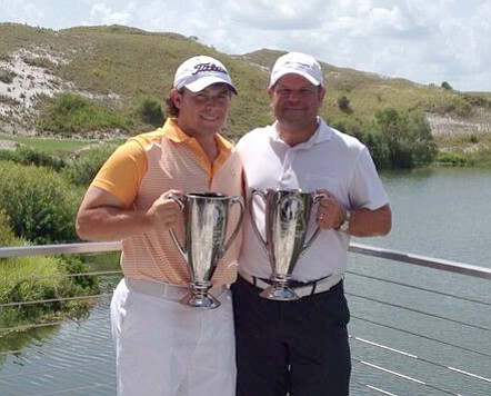 Father & Son Champs Chet (l) and his dad Ralph Ghioto.