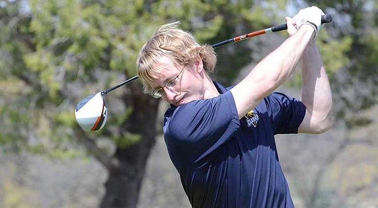 Josh Udelhofen during the Wisconsin Match Play Championship on June 22.
