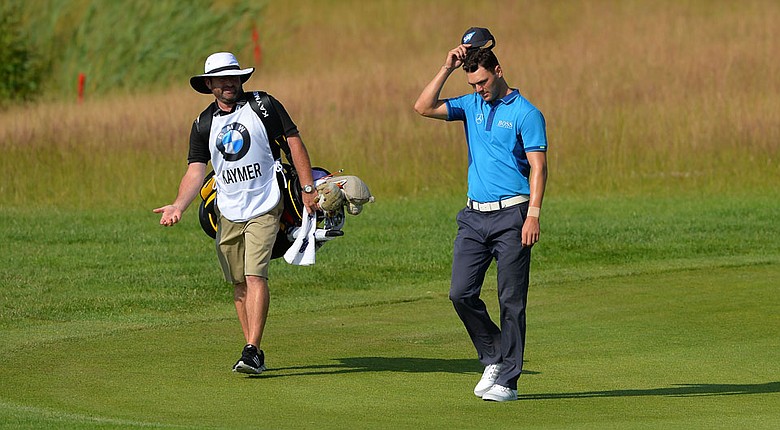 Martin Kaymer during the first round of the European Tour's BMW International Open.
