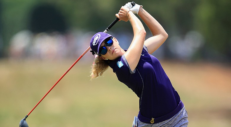 Paula Creamer during the 2014 U.S. Women's Open.