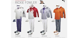 Fowler, others scripted apparel for 2014 Open Championship