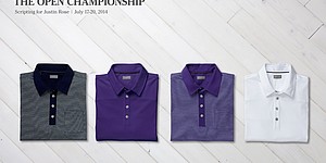 Justin Rose's apparel for 2014 Open Championship