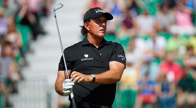 Phil Mickelson shot a 4-under 68 in Sunday's final-round of the 2014 British Open at Royal Liverpool.