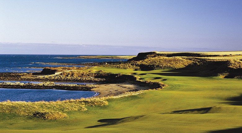 Kingsbarns Golf Links (pictured is its 12th hole) will host the 2017 Ricoh Women's British Open.