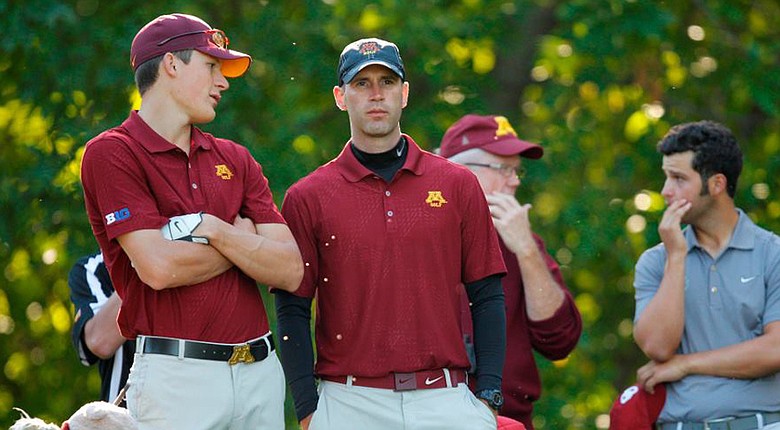 Former Minnesota assistant Tyler Stith was named Iowa's new head men's golf coach.