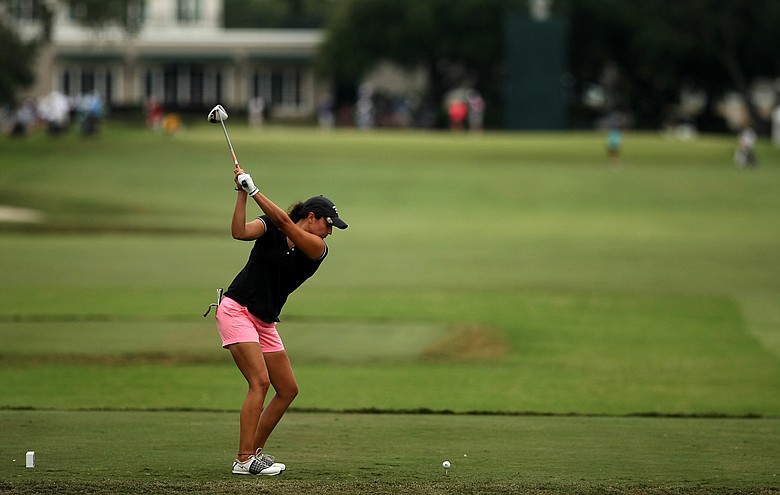 Emily Tubert shared the lead through two rounds at Stage I of LPGA Q-School.