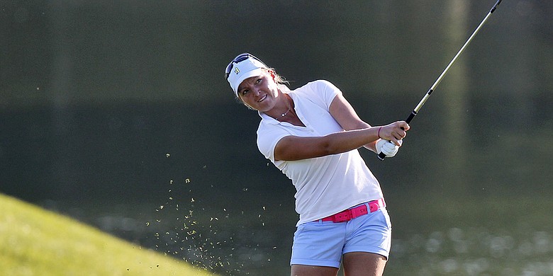 Perrine Delacour, shown at the 2015 Kingsmill Championship