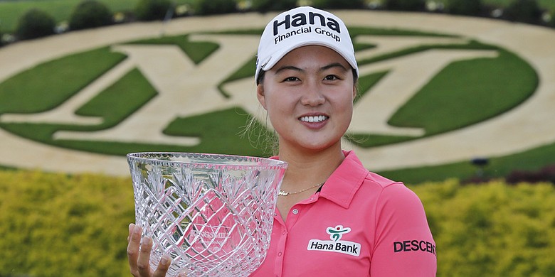 Minjee Lee, shown at the 2015 Kingsmill Championship