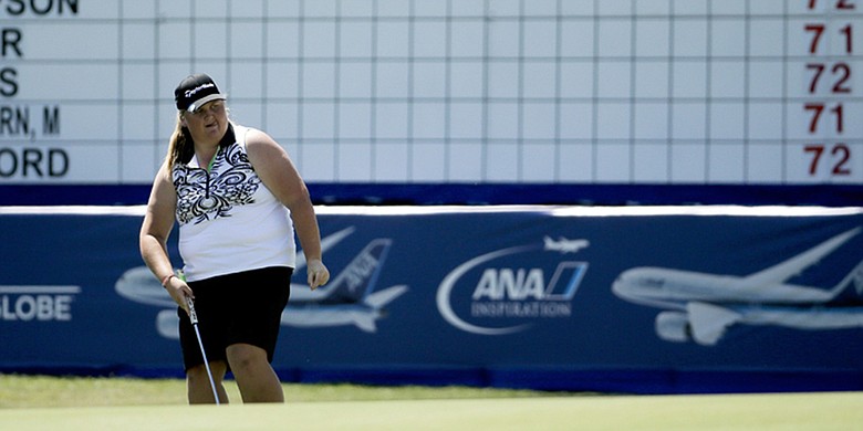 Haley Moore, shown at the 2015 ANA Inspiration