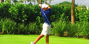 Former junior star embarks on unusual path in professional golf