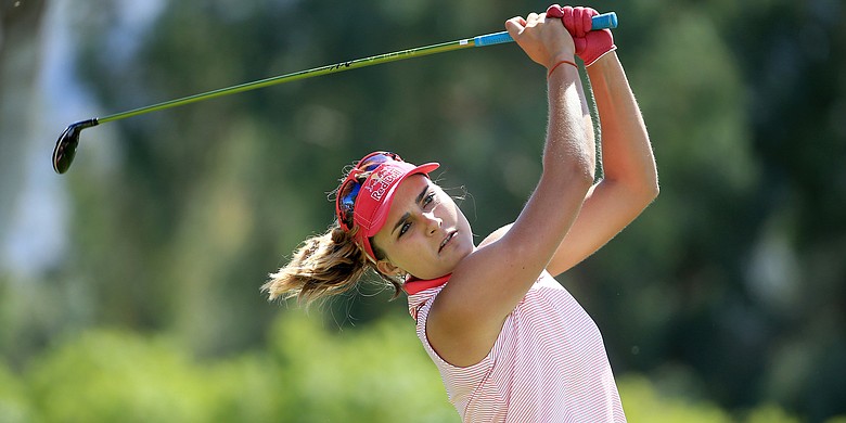 Lexi Thompson opened the ANA Inspiration with a 3-under 69 to finish the first day just two off the lead.