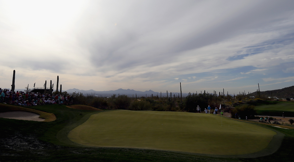 In Friday’s third round, which featured eight matches, the 18th hole was the place to be at The Golf Club at Dove Mountain.