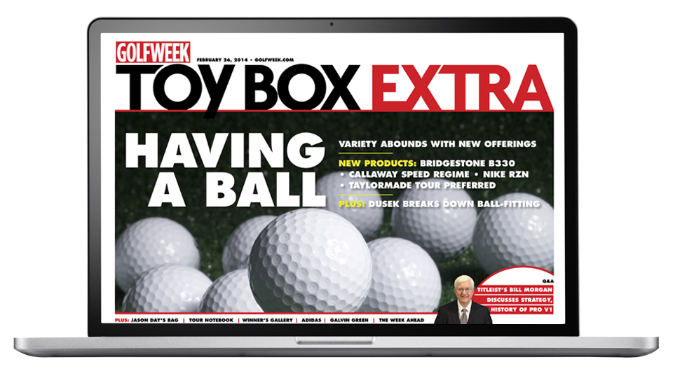 Check out our latest Toy Box Extra, focusing on four new golf balls (Bridgestone, Callaway, Nike, TaylorMade) as well as a Q&A with Titleist's Bill Morgan.