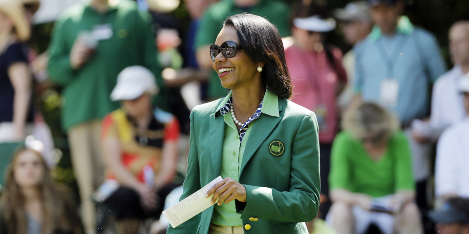 GOLFWEEK | Photo by Associated Press | Condoleezza Rice, shown at the ...
